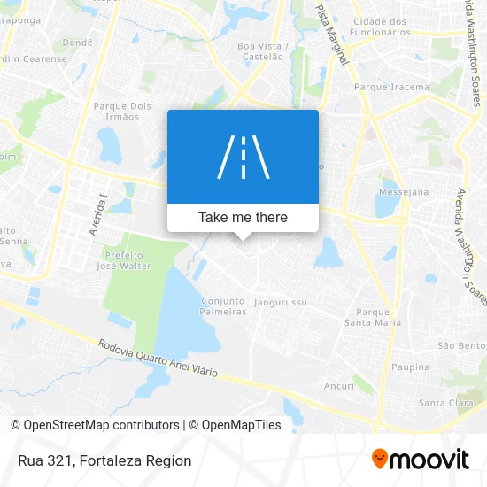 Rua 321 map