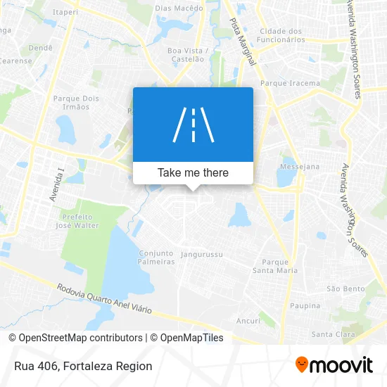 Rua 406 map
