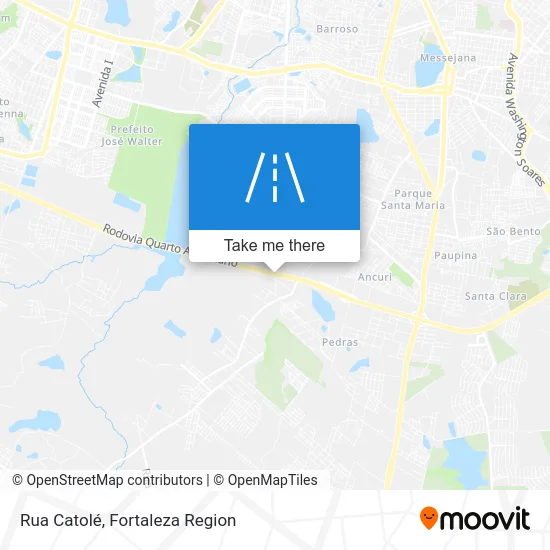 Rua Catolé map