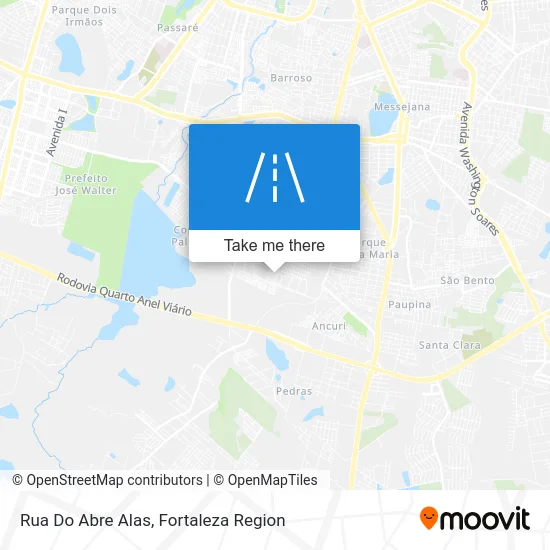 Rua Do Abre Alas map