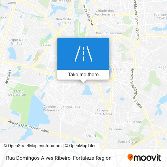 Rua Domingos Alves Ribeiro map