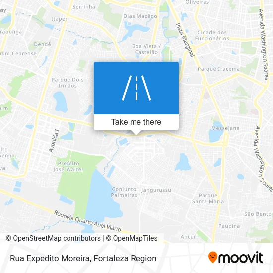Rua Expedito Moreira map