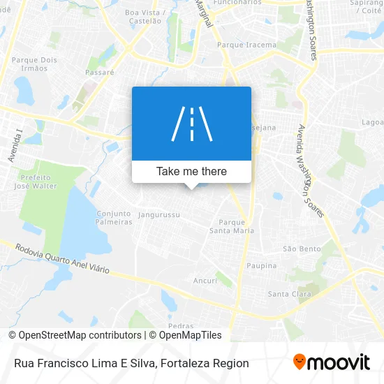 Rua Francisco Lima E Silva map