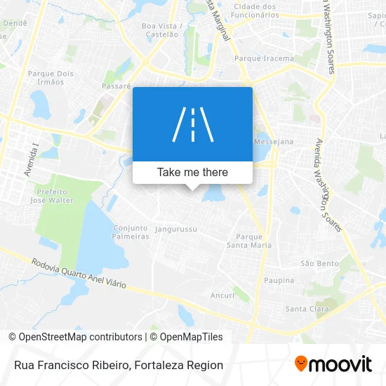 Rua Francisco Ribeiro map