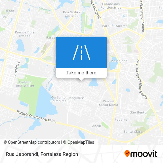 Rua Jaborandi map
