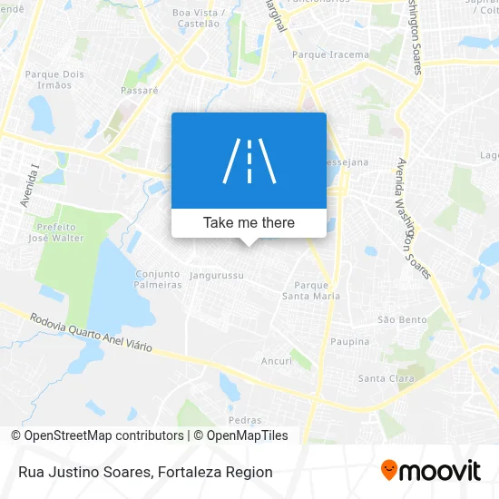 Rua Justino Soares map