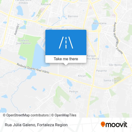 Rua Júlia Galeno map