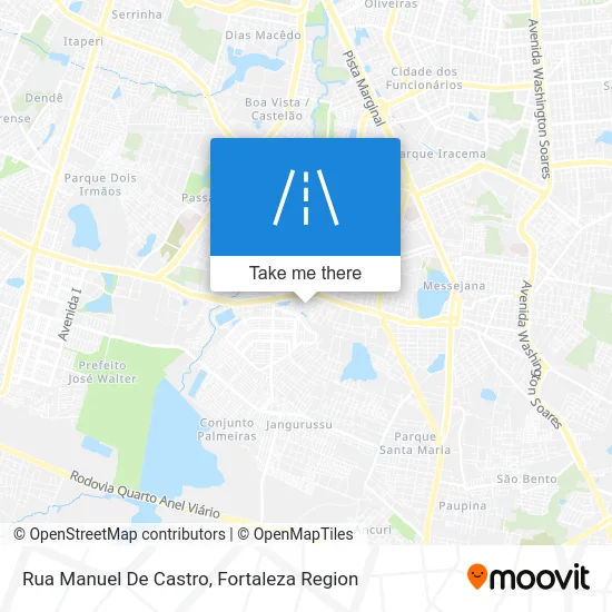 Rua Manuel De Castro map