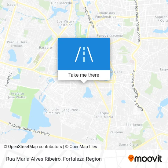 Rua Maria Alves Ribeiro map