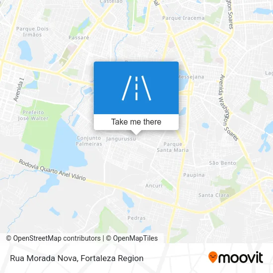 Rua Morada Nova map