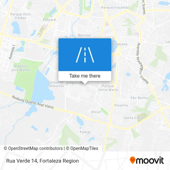 Rua Verde 14 map