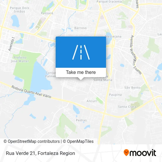 Rua Verde 21 map