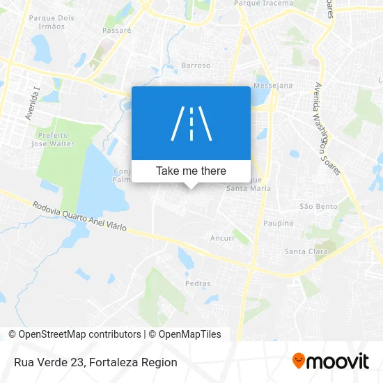 Rua Verde 23 map