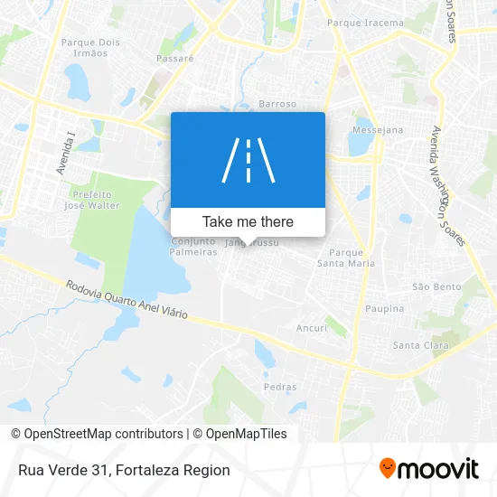 Rua Verde 31 map