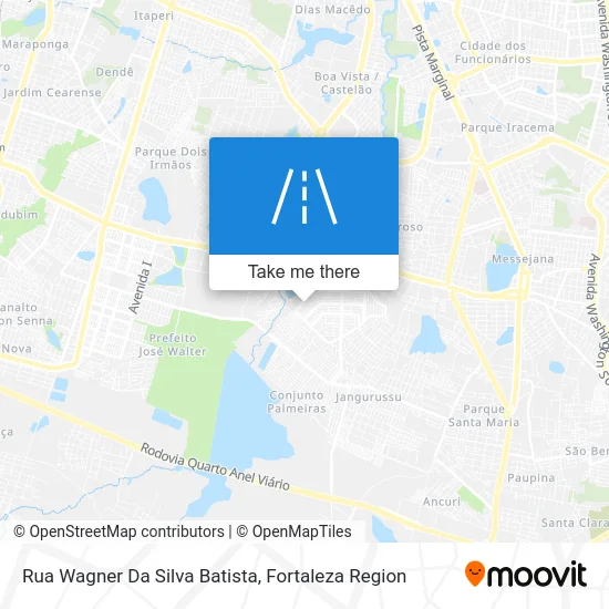 Rua Wagner Da Silva Batista map
