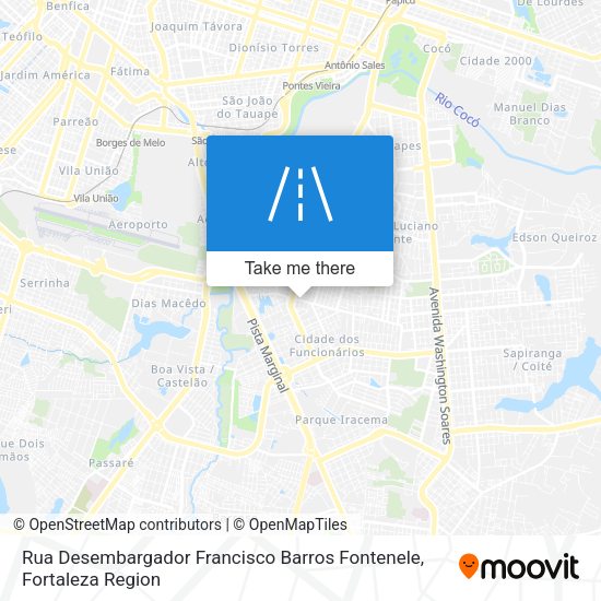 Rua Desembargador Francisco Barros Fontenele map