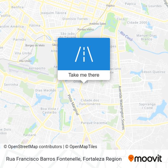 Rua Francisco Barros Fontenelle map