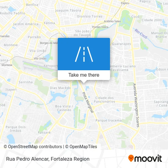 Rua Pedro Alencar map