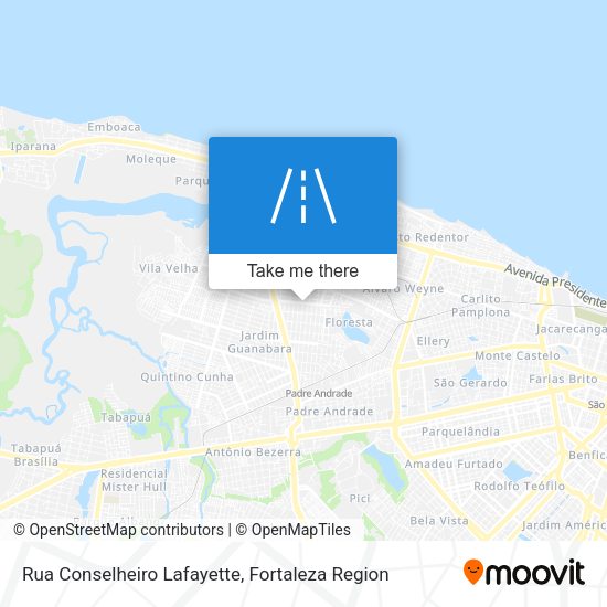 Rua Conselheiro Lafayette map