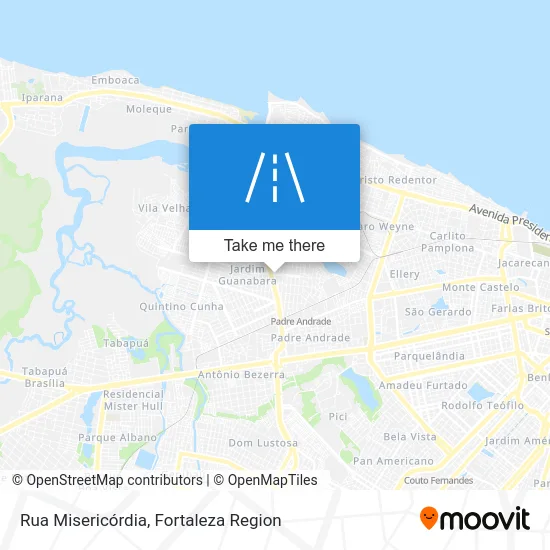 Rua Misericórdia map