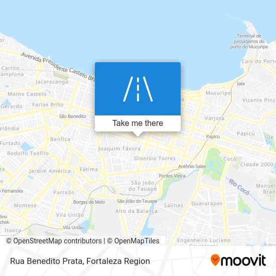 Rua Benedito Prata map