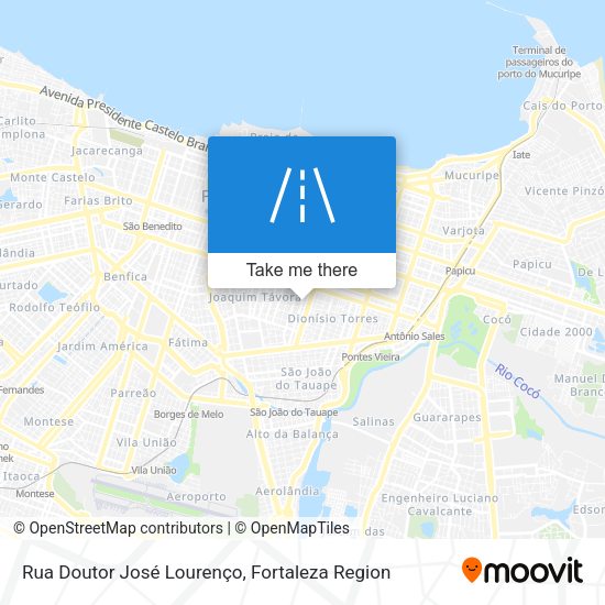 Rua Doutor José Lourenço map