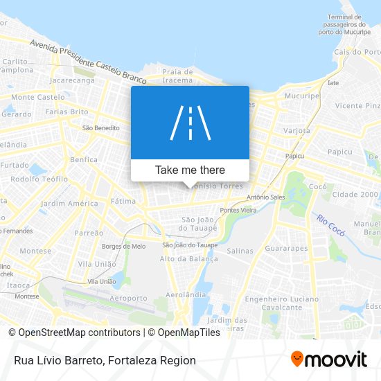 Rua Lívio Barreto map