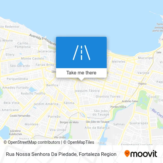 Rua Nossa Senhora Da Piedade map
