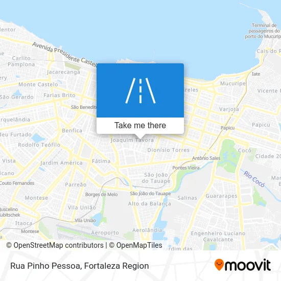 Rua Pinho Pessoa map