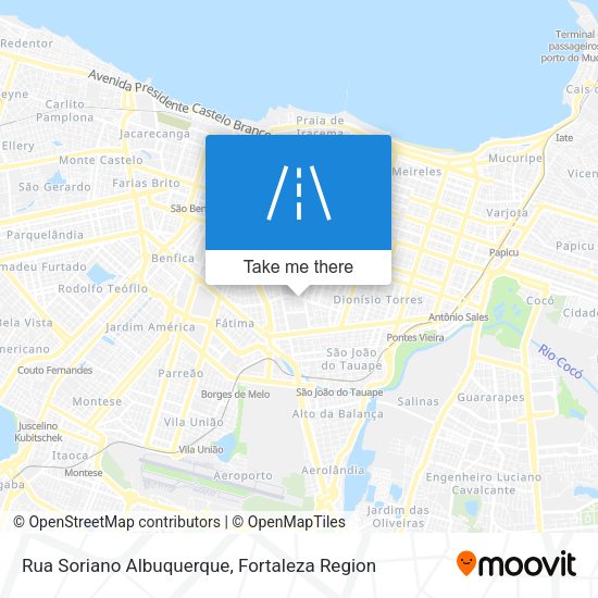 Rua Soriano Albuquerque map