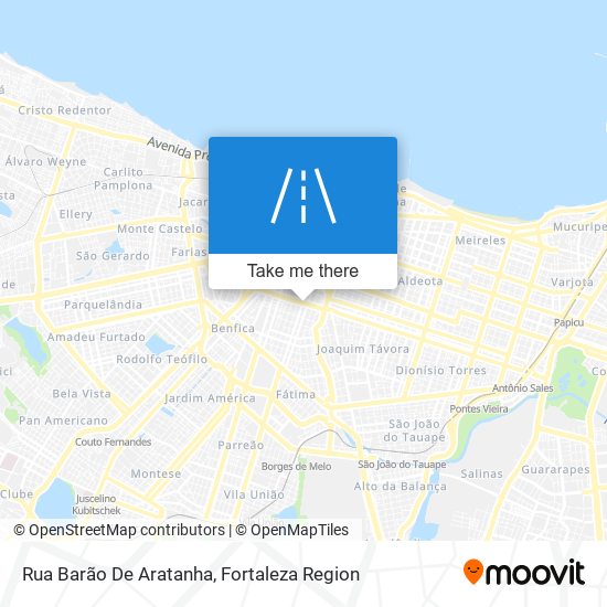 Mapa Rua Barão De Aratanha