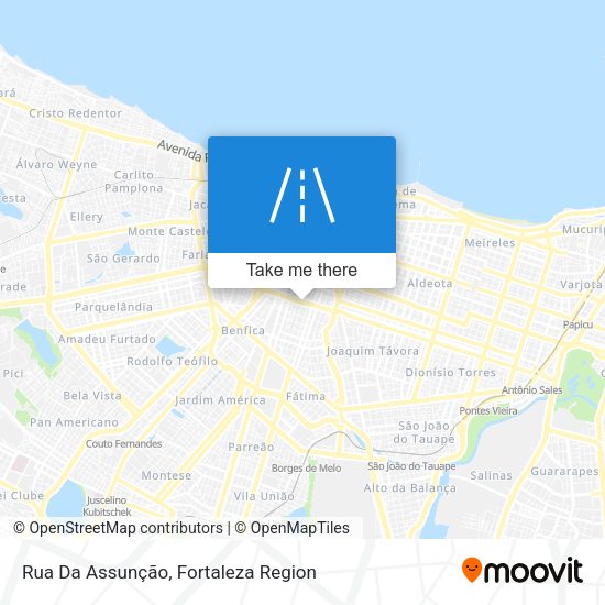 Rua Da Assunção map
