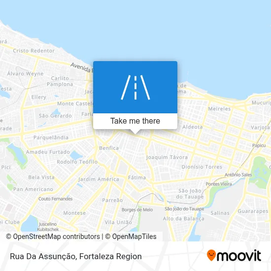 Rua Da Assunção map