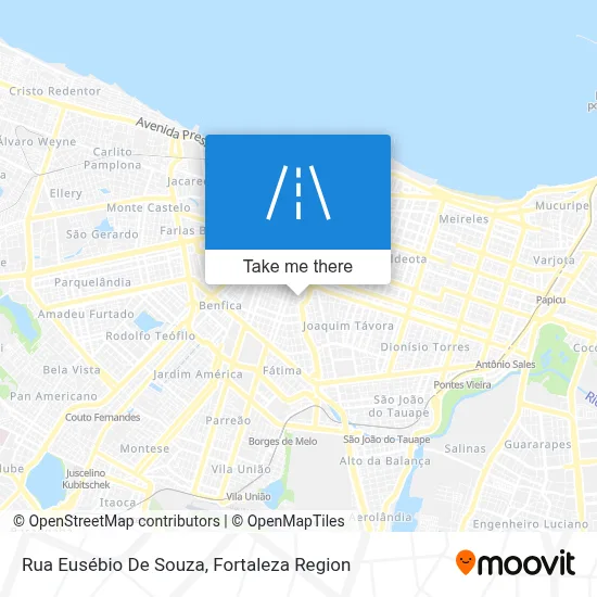 Rua Eusébio De Souza map