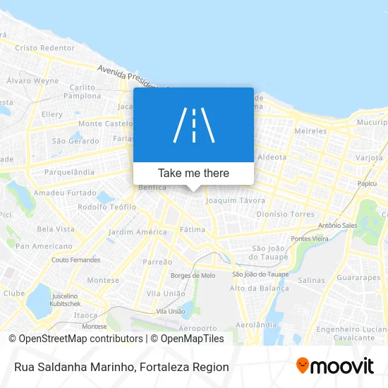 Rua Saldanha Marinho map