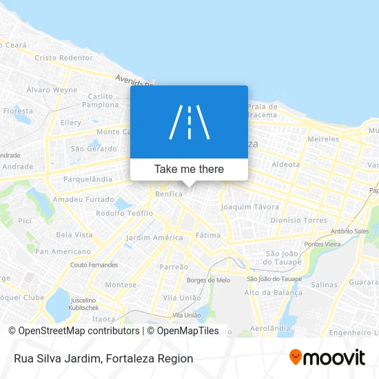 Rua Silva Jardim map