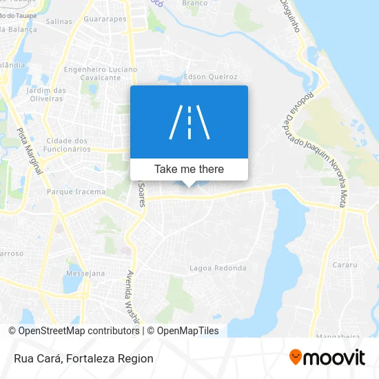 Rua Cará map