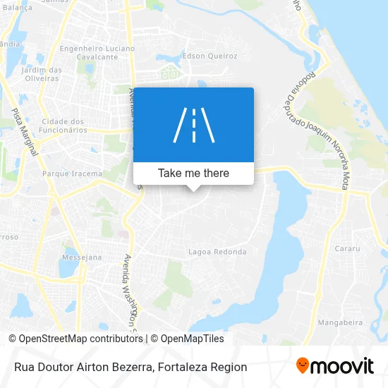 Rua Doutor Airton Bezerra map