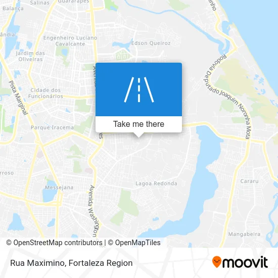 Rua Maximino map