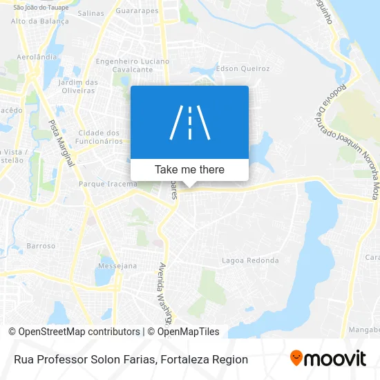 Rua Professor Solon Farias map