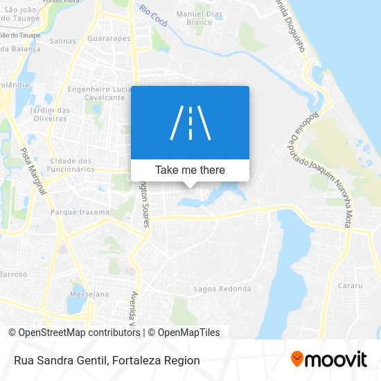 Rua Sandra Gentil map