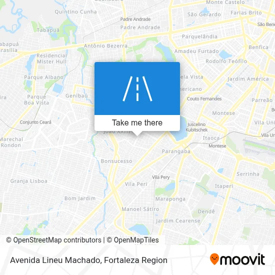 Avenida Lineu Machado map