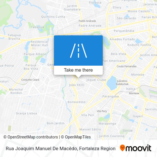 Rua Joaquim Manuel De Macêdo map