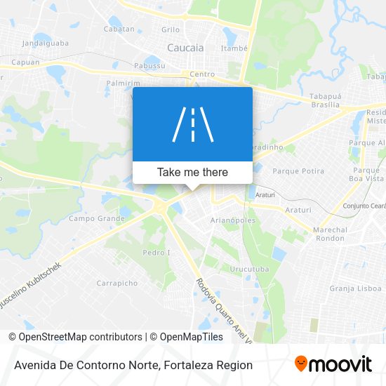 Avenida De Contorno Norte map