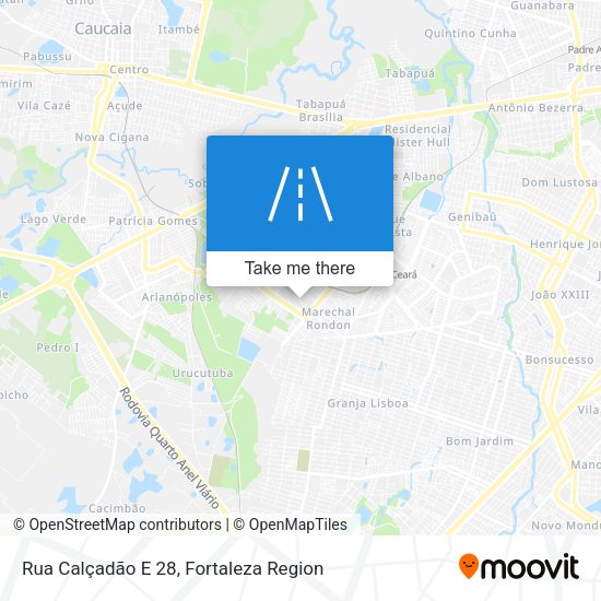 Rua Calçadão E 28 map