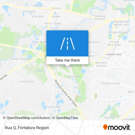 Rua Q map