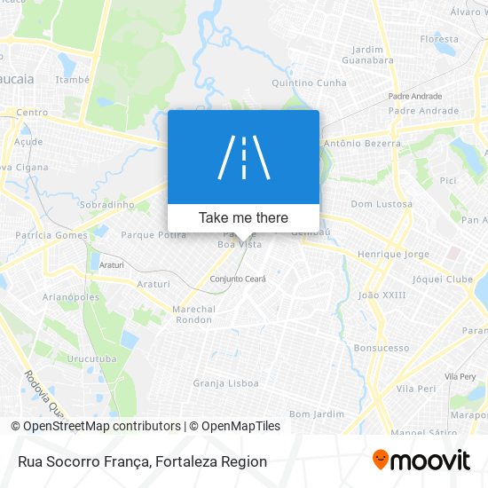 Rua Socorro França map