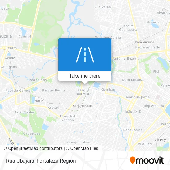 Rua Ubajara map