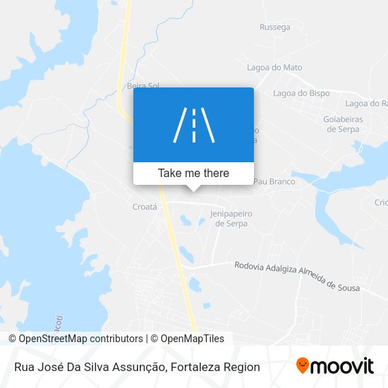 Rua José Da Silva Assunção map