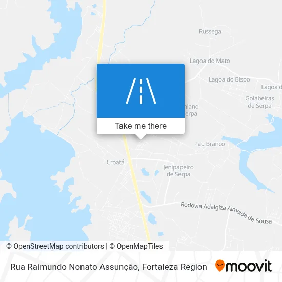 Rua Raimundo Nonato Assunção map